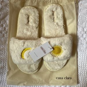 Casa Clara Sun & Moon Celestial Slippers